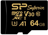 Photos - Memory Card Silicon Power Superior Golden microSD 64 GB