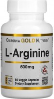 Photos - Amino Acid California Gold Nutrition L-Arginine 60 cap 