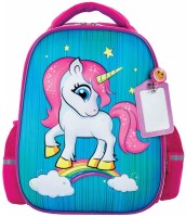 Photos - School Bag Unlandia Light Neon Unicorn 