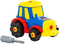 Photos - Construction Toy Polesie Tractor 77769 