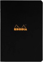 Notebook Rhodia Squared Side-Stapled A5 Black 