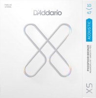 Photos - Strings DAddario XS Phosphor Bronze 12-String 10-47 