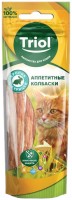 Photos - Cat Food TRIOL Appetizing Sausages with Chicken/Rabbit 0.04 kg 