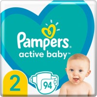 Photos - Nappies Pampers Active Baby 2 / 94 pcs 