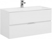 Photos - Washbasin cabinet AQUANET Alvita 100 00238369 