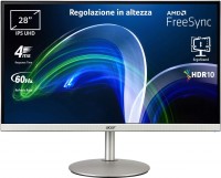 Monitor Acer CB282Ksmiiprx 28 "  silver