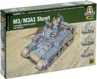 Photos - Model Building Kit ITALERI M3/M3A1 Stuart (1:56) 