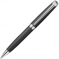 Photos - Pen Caran dAche Leman Black Matt Ballpoint Pen 