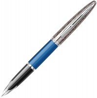 Photos - Pen Waterman Carene Deluxe Obsession Blue Lacquer Fountain Pen 