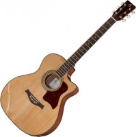 Photos - Acoustic Guitar Harley Benton Custom Line Baritone CLG-414CE 