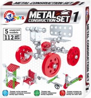 Photos - Construction Toy Tehnok Metal Construction Set 6399 