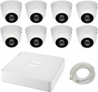 Photos - Surveillance DVR Kit Hikvision IP-8D 4MP KIT 