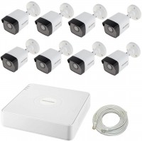 Photos - Surveillance DVR Kit Hikvision IP-8W 4MP KIT 