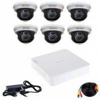 Photos - Surveillance DVR Kit Hikvision Turbo HD-6D KIT 