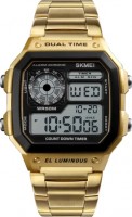 Photos - Wrist Watch SKMEI 1335 Gold 