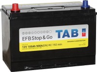 Photos - Car Battery TAB EFB Stop & Go (212005)