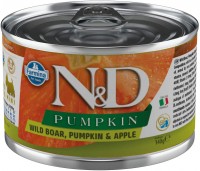 Photos - Dog Food Farmina Pumpkin Canned Adult Mini Boar/Apple 140 g 1