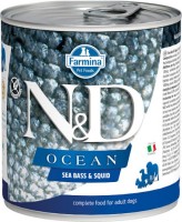 Photos - Dog Food Farmina Ocean Canned All Breed Sea Bass/Squid 285 g 1