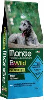 Photos - Dog Food Monge BWild GF Adult All Breed Anchovies/Potato/Peas 