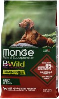 Photos - Dog Food Monge BWild GF Adult All Breed Lamb 