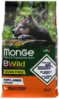 Photos - Dog Food Monge BWild GF Puppy&Junior Duck/Potato 