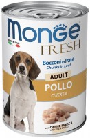 Photos - Dog Food Monge Fresh Canned Adult Chicken 400 g 1