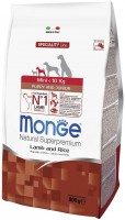 Photos - Dog Food Monge Speciality Mini Puppy/Junior Lamb/Rice 0.8 kg 