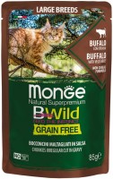 Photos - Cat Food Monge Bwild Grain Free Bocconcini Bufalo 85 g 