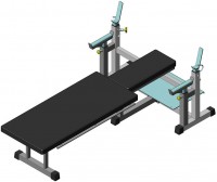 Photos - Weight Bench Inter Atletika BT326