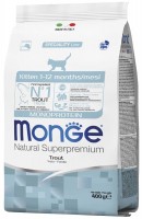 Photos - Cat Food Monge Speciality Line Monoprotein Kitten Trout  400 g