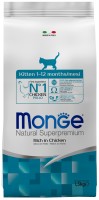 Photos - Cat Food Monge Speciality Line Monoprotein Kitten Chicken  1.5 kg