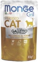 Photos - Cat Food Monge Grill Galletto Sterilised 85 g 