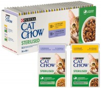 Photos - Cat Food Cat Chow Sterilised Multipack Chicken/Lamb 3.06 kg 