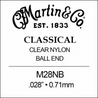 Photos - Strings Martin Classical Crystal Nylon Ball End 28 