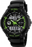 Photos - Wrist Watch SKMEI 0931 Black-Green 