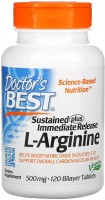 Photos - Amino Acid Doctors Best L-Arginine 500 mg 120 tab 
