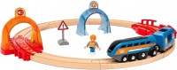 Car Track / Train Track BRIO Action Tunnel Circle Set 33974 