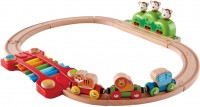 Photos - Car Track / Train Track Hape Music and Monkeys Railway E3825 