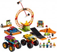 Photos - Construction Toy Lego Stunt Show Arena 60295 