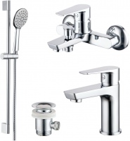 Photos - Bath Tap Set Devit Universal 47565162 