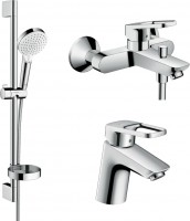 Photos - Bath Tap Set Hansgrohe Logis Loop 1042019 