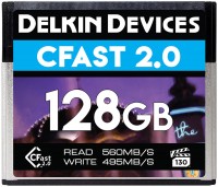 Memory Card Delkin Devices Premium CFast 2.0 560 VPG-130 128 GB