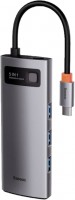 Card Reader / USB Hub BASEUS Metal Gleam Series 5-in-1 Multifunctional Type-C Hub 