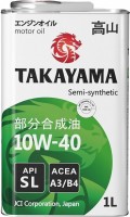 Photos - Engine Oil TAKAYAMA 10W-40 SL/CF 1 L