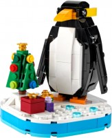 Photos - Construction Toy Lego Christmas Penguin 40498 