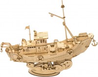 Photos - 3D Puzzle Robotime Fishing Ship 