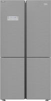 Photos - Fridge Beko GN 1416233 ZXN stainless steel