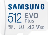 Memory Card Samsung EVO Plus A2 V30 UHS-I U3 512 GB