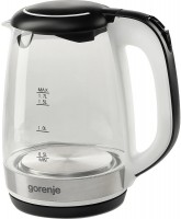 Photos - Electric Kettle Gorenje K 17 GLBW 2200 W 1.7 L  stainless steel