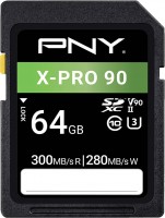 Memory Card PNY X-PRO 90 Class 10 U3 V90 UHS-II SDXC 64 GB